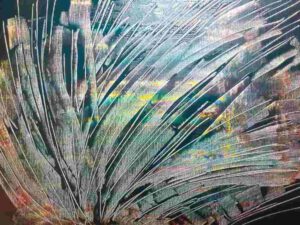 Feder, Format 80 x 60 cm